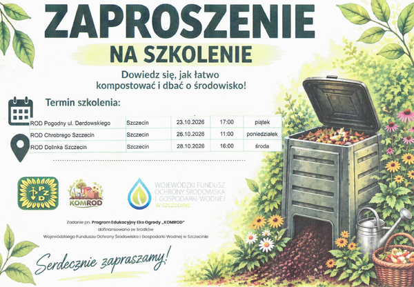 ZAPROSZENIE NA SZKOLENIE